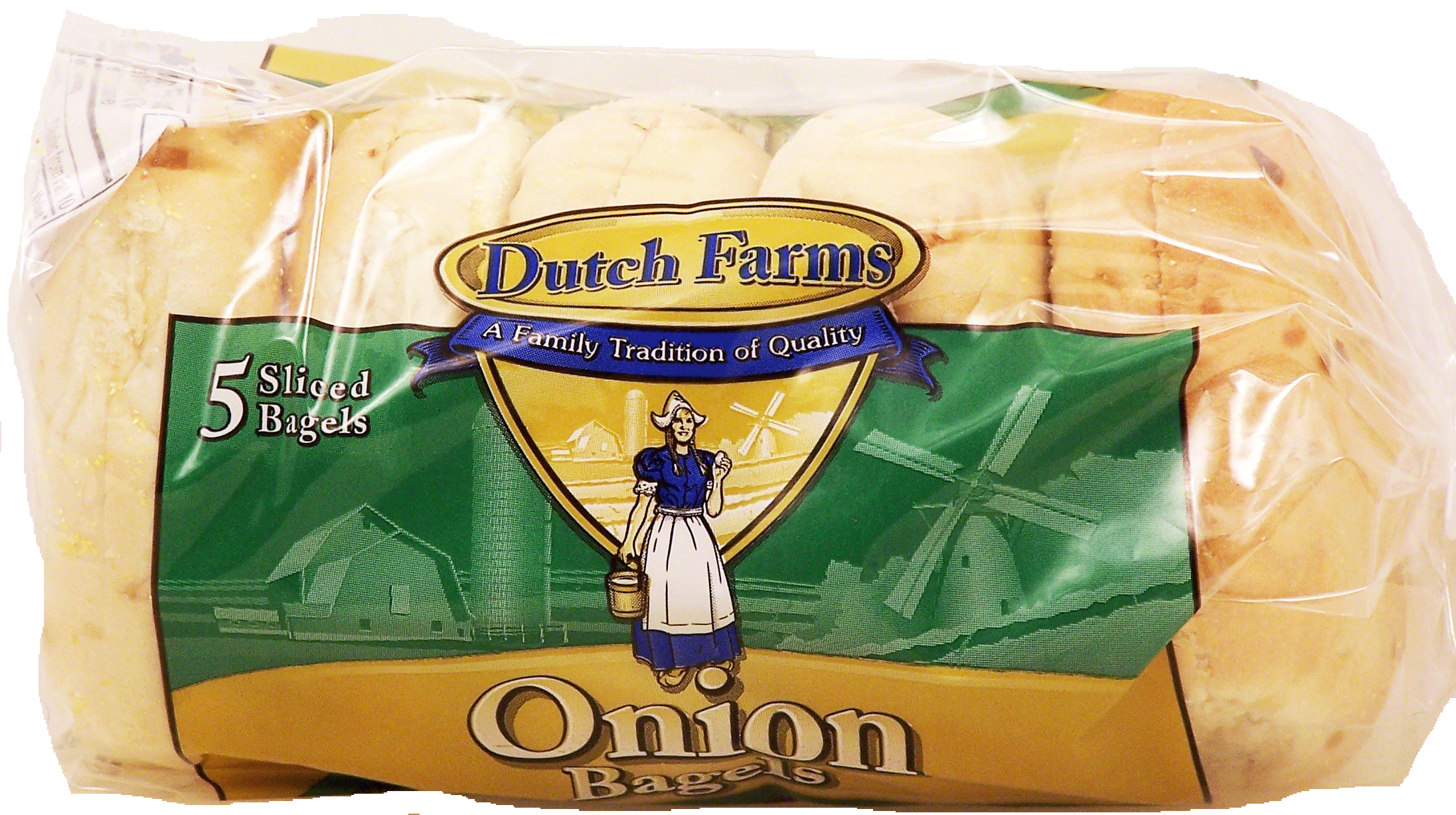 Dutch Farms  onion bagels, 5-count Full-Size Picture